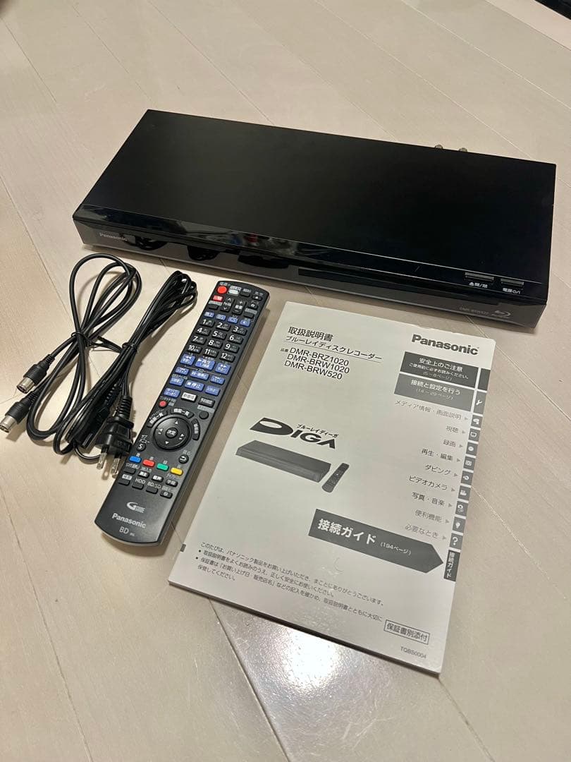 Panasonic ブルーレイディスクレコーダー　DMR-BRW520