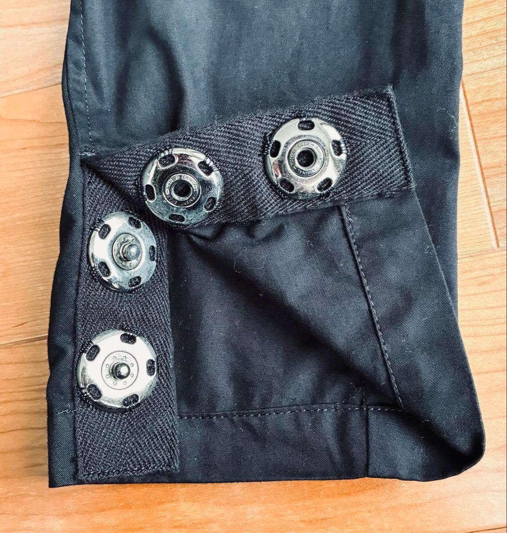 Yohji Yamamoto ヨウジヤマモト　スナップボタン　ジャケット　黒　L