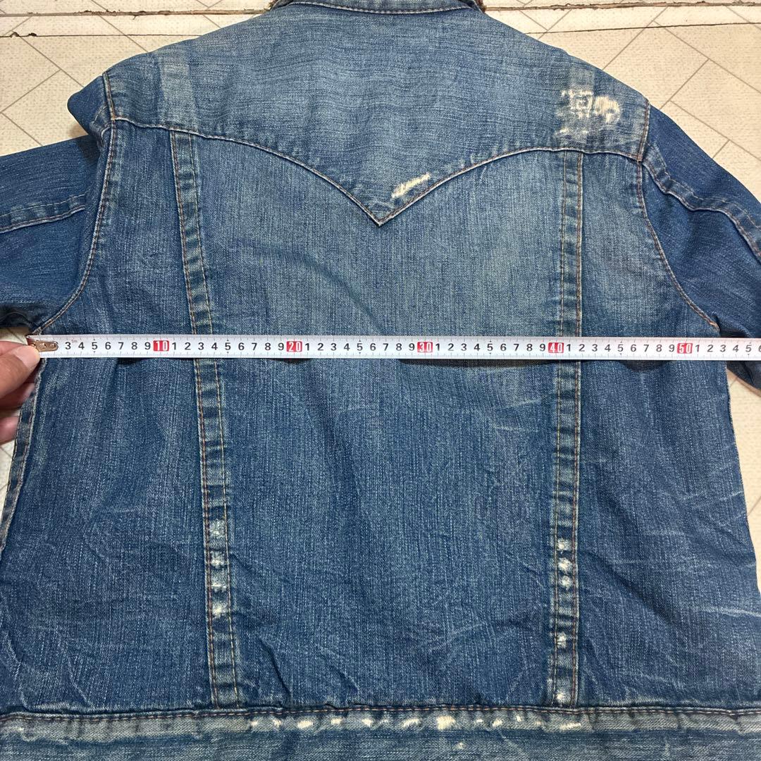 TRUE RELIGION JIMMY SHERPA M デニムジャケット