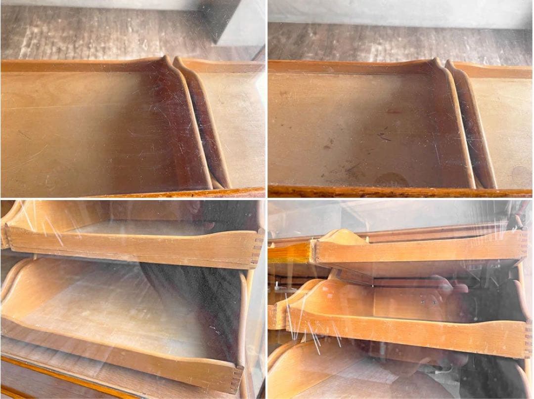 A.F.CORBETT社 英国アンティーク シャツケース ガラスショーケース