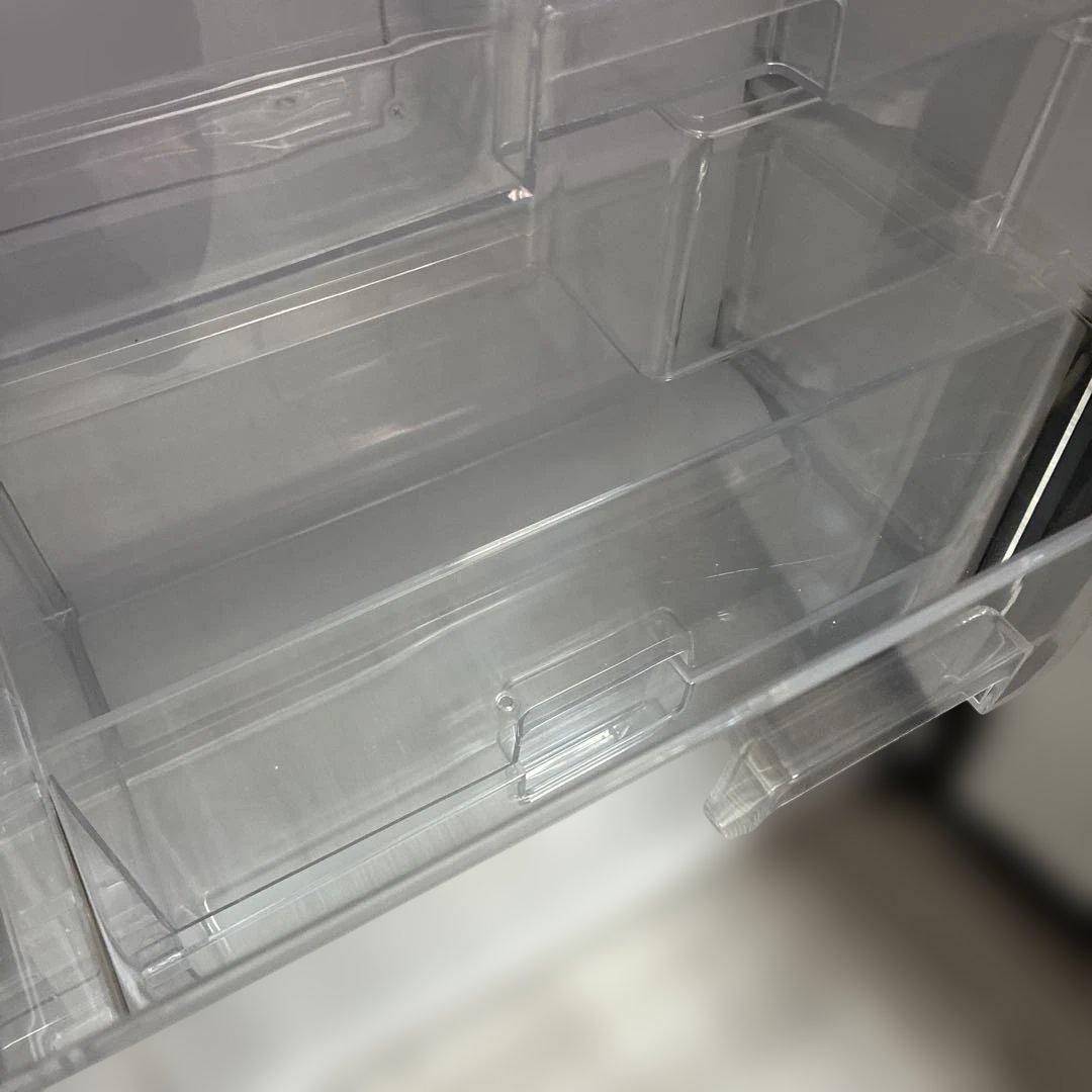 IRIS OHYAMA 黒冷蔵庫2024年 IUSN-7A-B