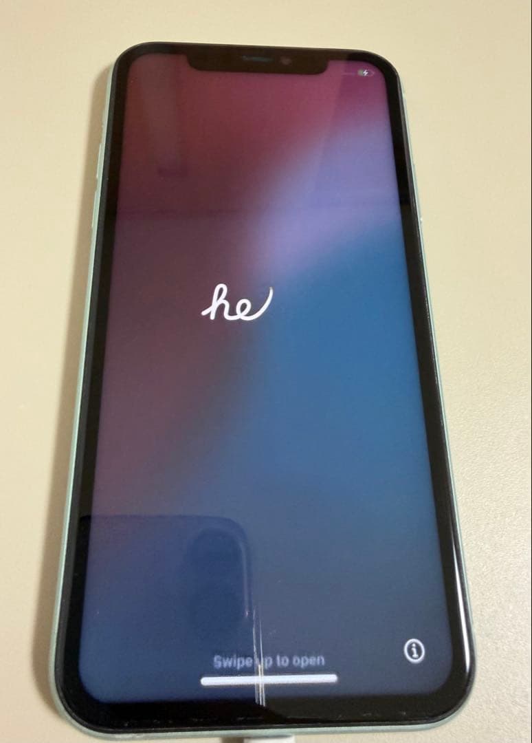 Apple iPhone 11（128GB／グリーン） です。