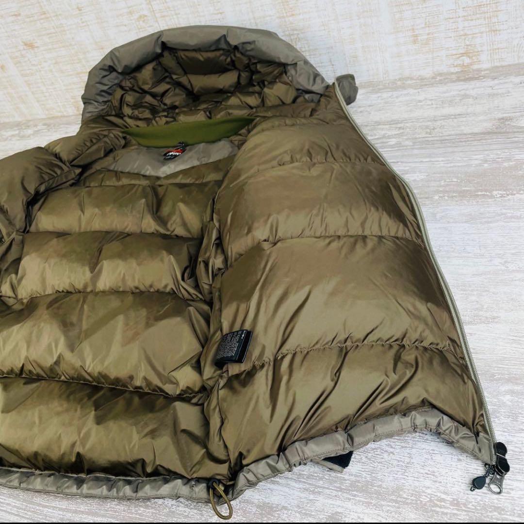 【極美品】NANGAナンガ　オーロラテック　ダウンジャケット　モカグレー　【L】