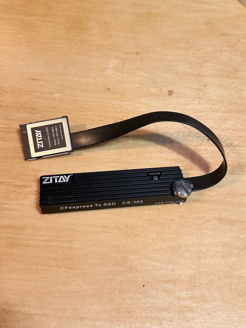 ZITAY SSD to CFexpressB ダミーカード 1TB SSD付き