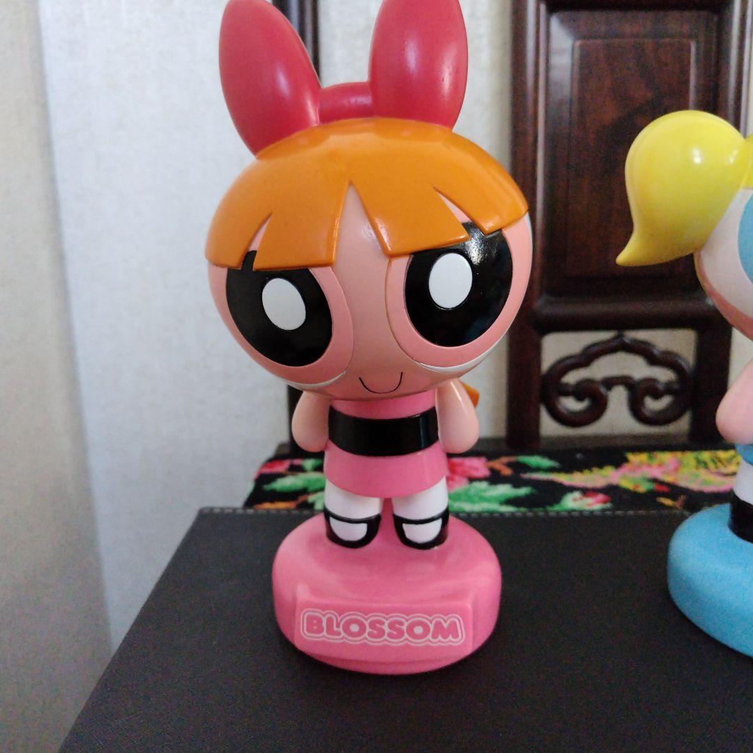 レア ★パワーパフガールズ 貯金箱 3体セット フィギュア