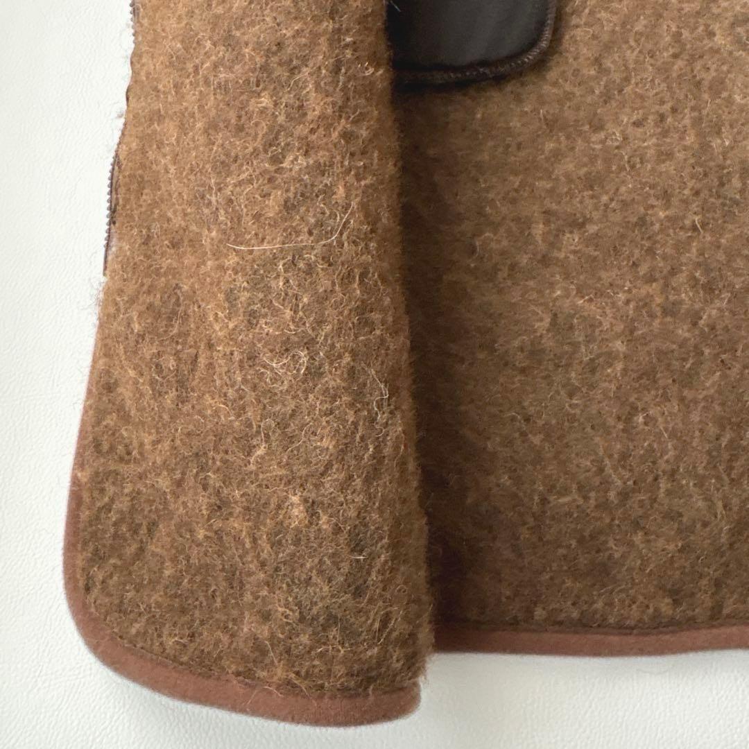 美品　COLDBREAKER RELUME ボア　ロングベスト　ボアジャケット