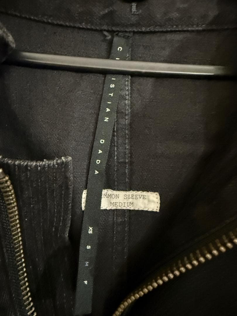 CHRISTIAN DADA モッズコート Mサイズ 黒