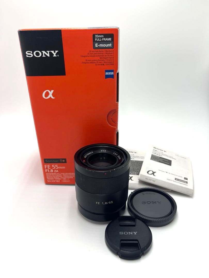 レンズ(単焦点) sony FE 55mm F1.8 ZA SEL55F18Z