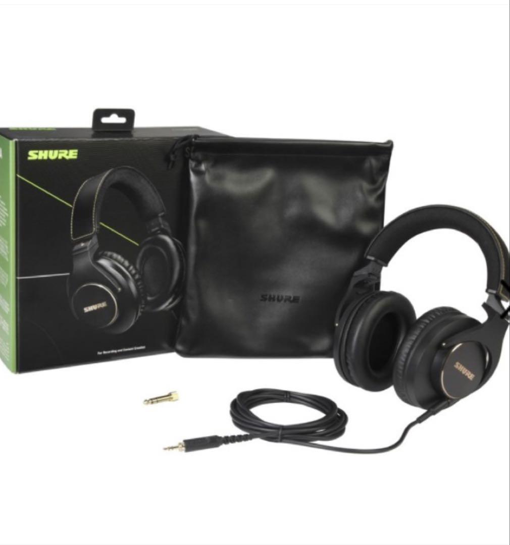 SHURE プロフェッショナルスタジオヘッドホンSRH840A