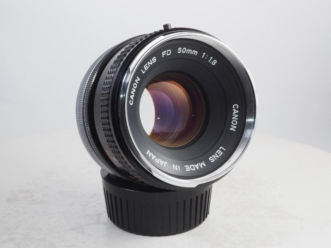 キャノンCanon FTb-N シルバー & FD 50mm F1.8 .#24