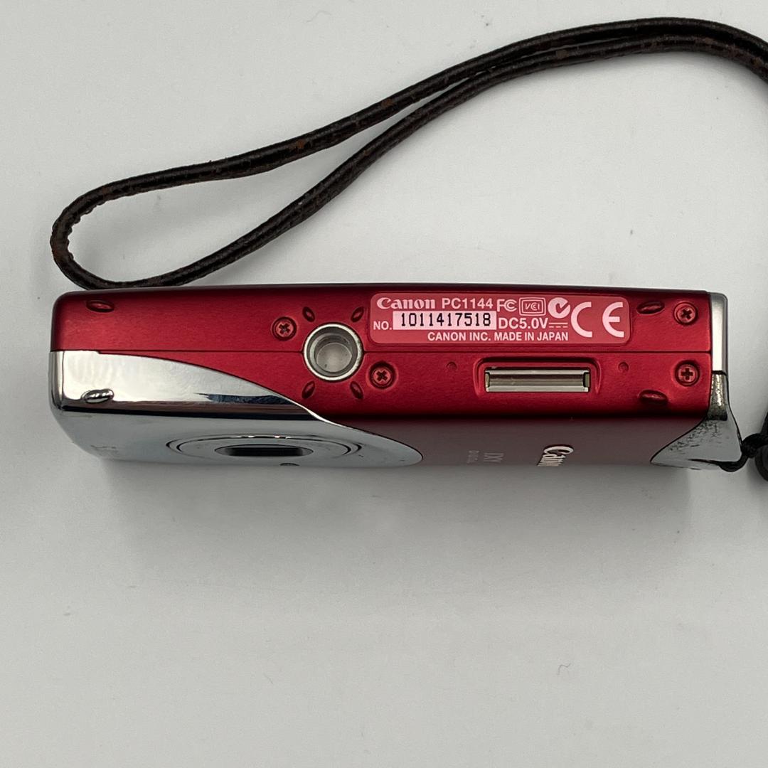 美品 Canon IXY DIGITAL L3 レッド コンパクトデジタルカメラ