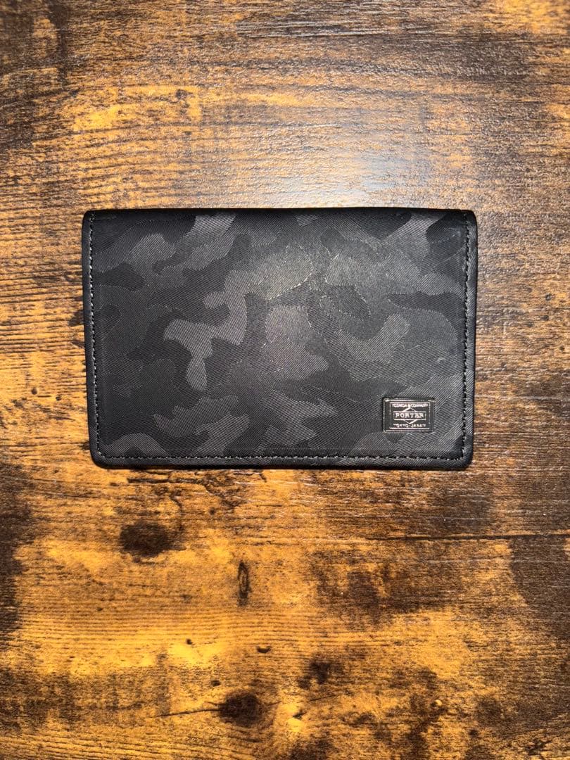 極美品 ポーター カードケース 名刺入れ　　迷彩柄