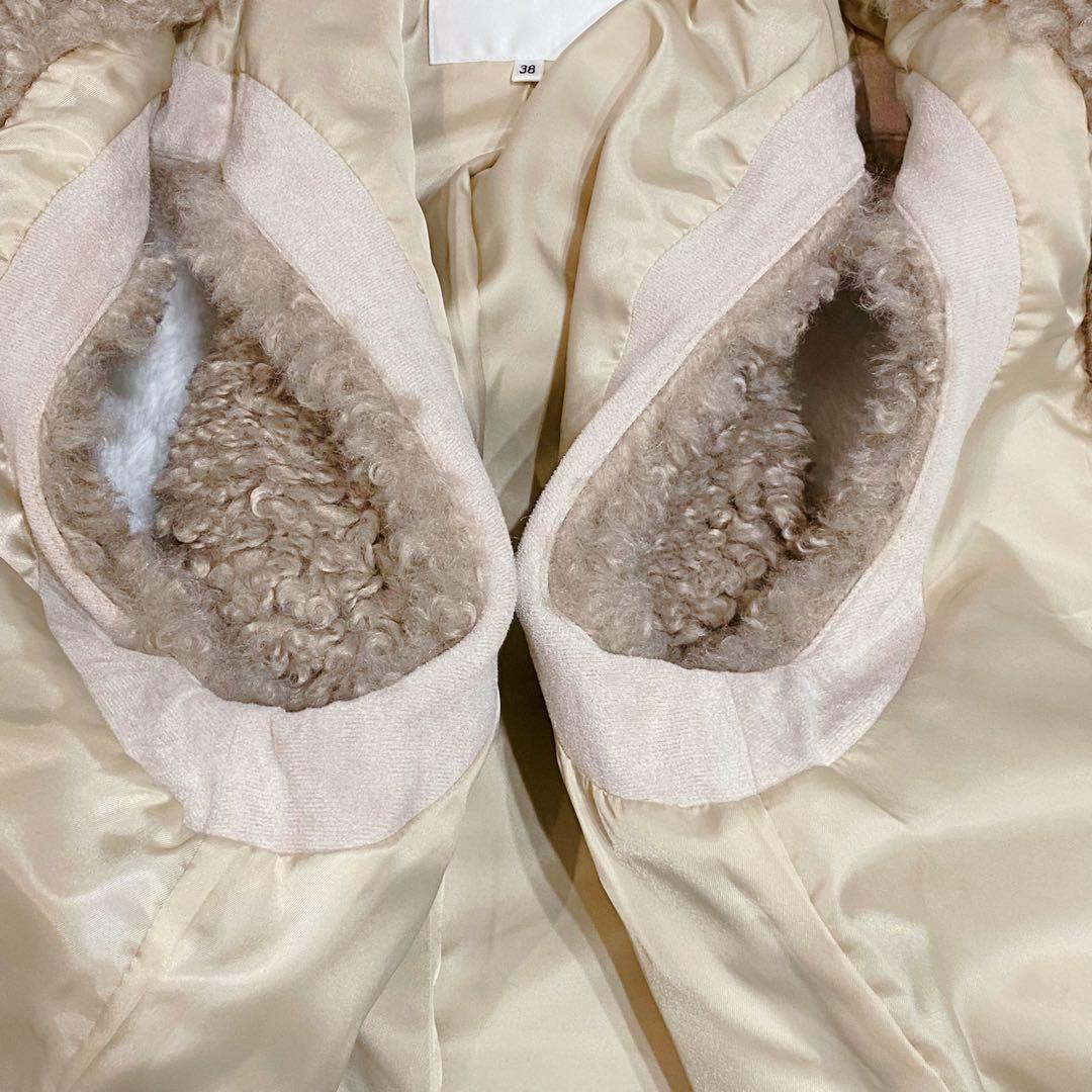 【hitomi様】CADUNE カデュネ プードル ボア ジレ アルページュ