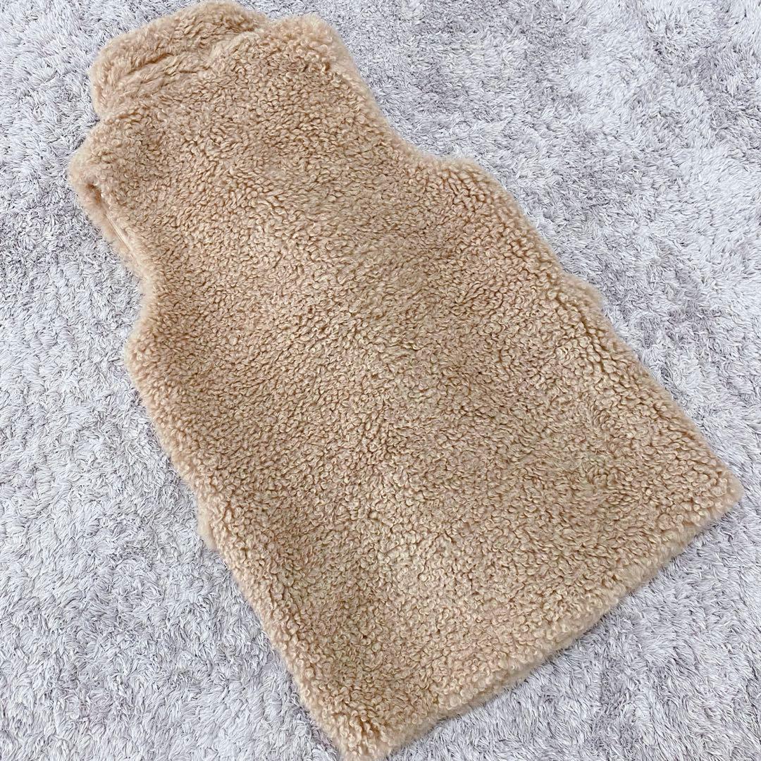 【hitomi様】CADUNE カデュネ プードル ボア ジレ アルページュ