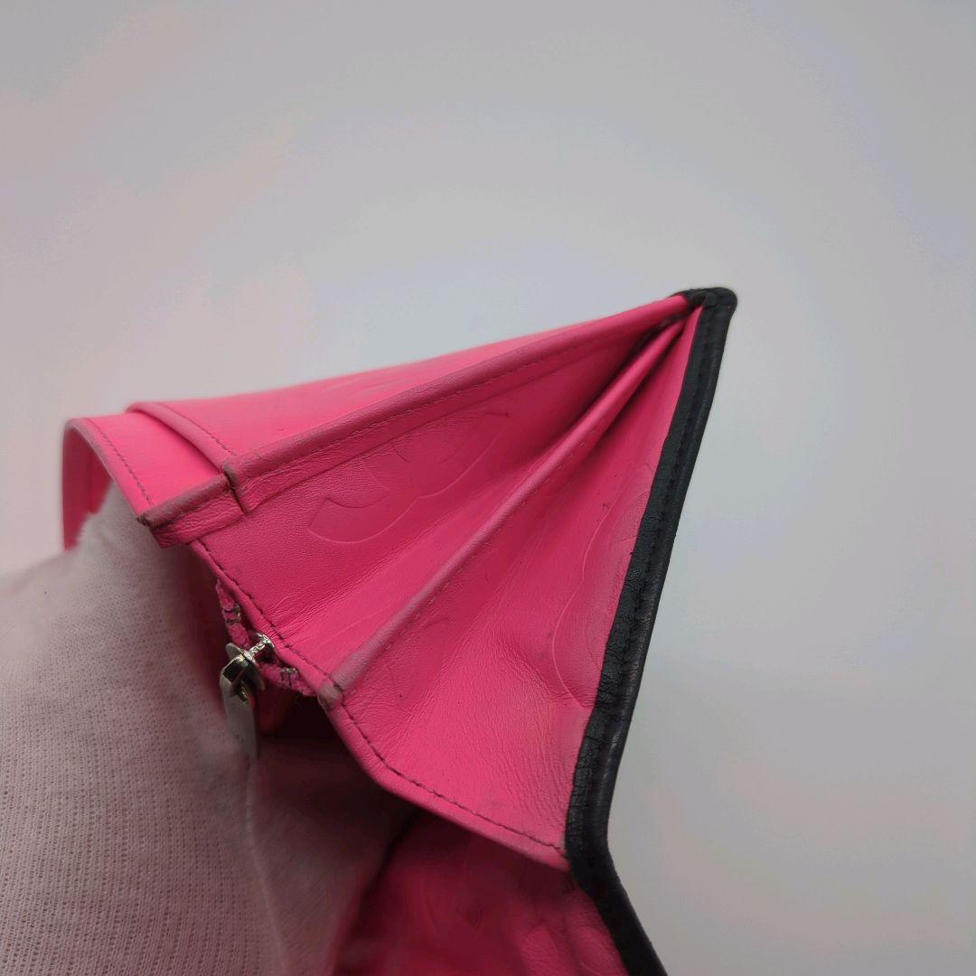 【人気モデル・良品】シャネル☆長財布 カンボンライン ココマーク キルティング