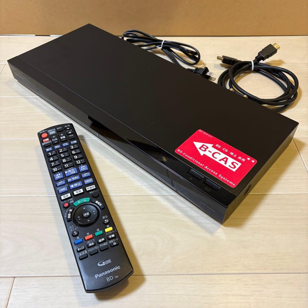 パナソニック ブルーレイレコーダー DMR-2W201 2TB /2番組同時録画