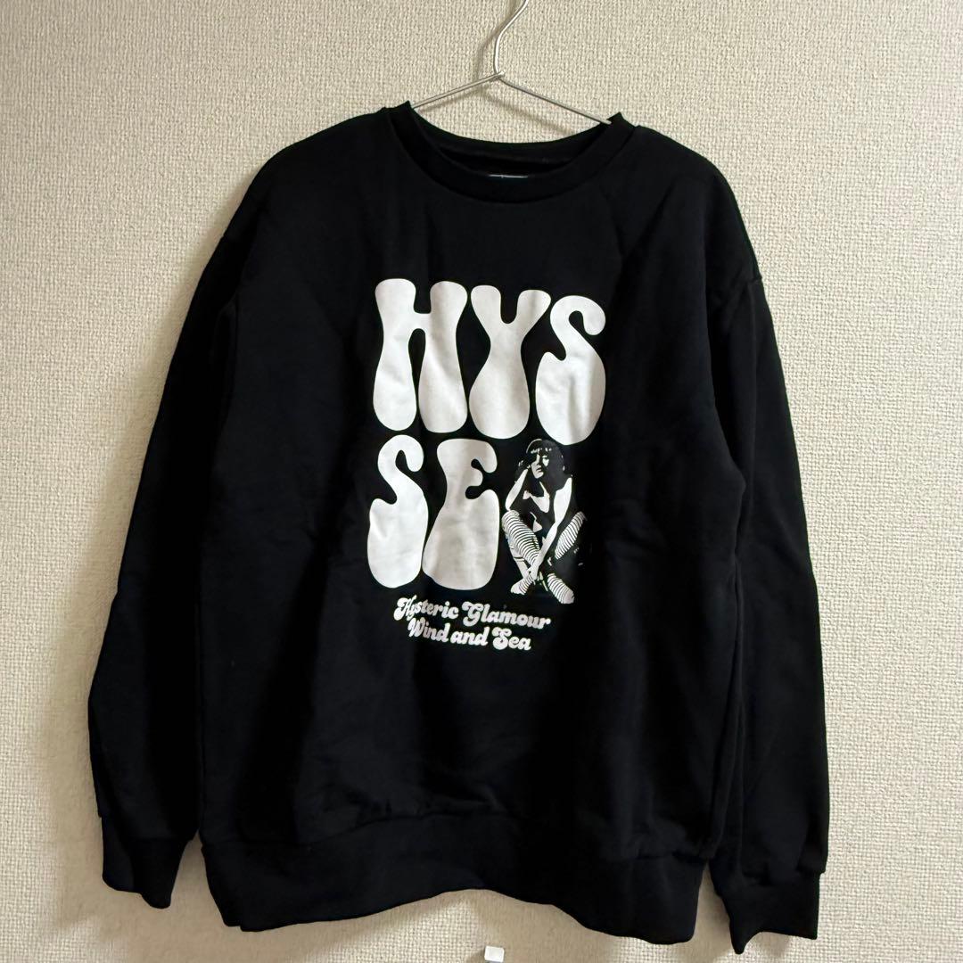 HYSTERIC GLAMOUR×WIND AND SEA スウェットトレーナー