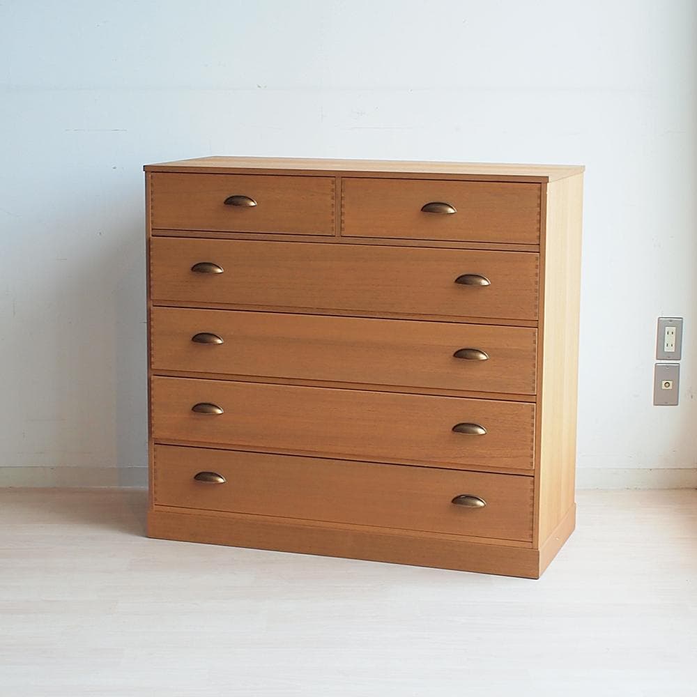 株式会社マーゼルン 総桐チェスト クローバー 100cm オイル仕上げ