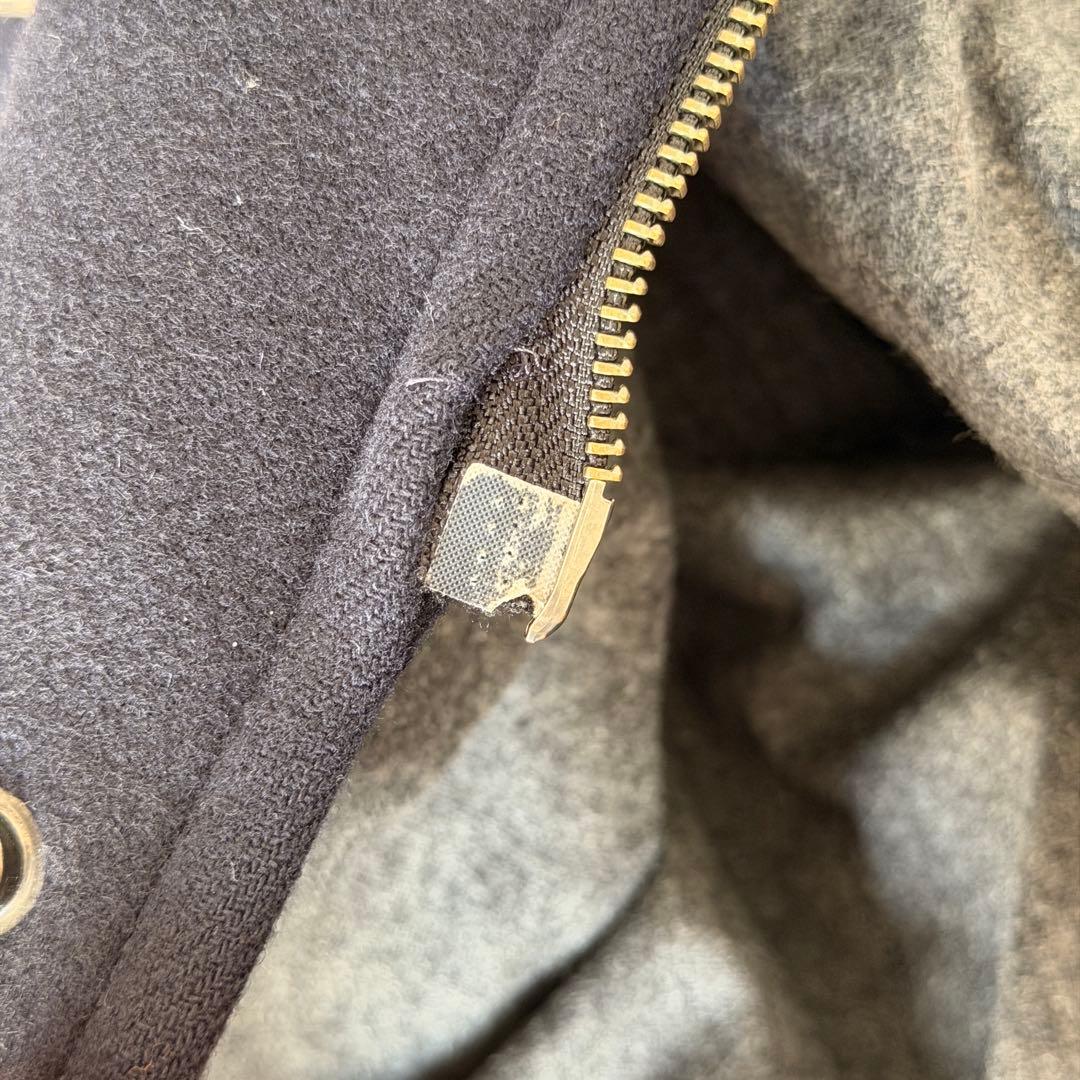 ScyeBasic ネイビー メンズダッフルコート フード付き【40】