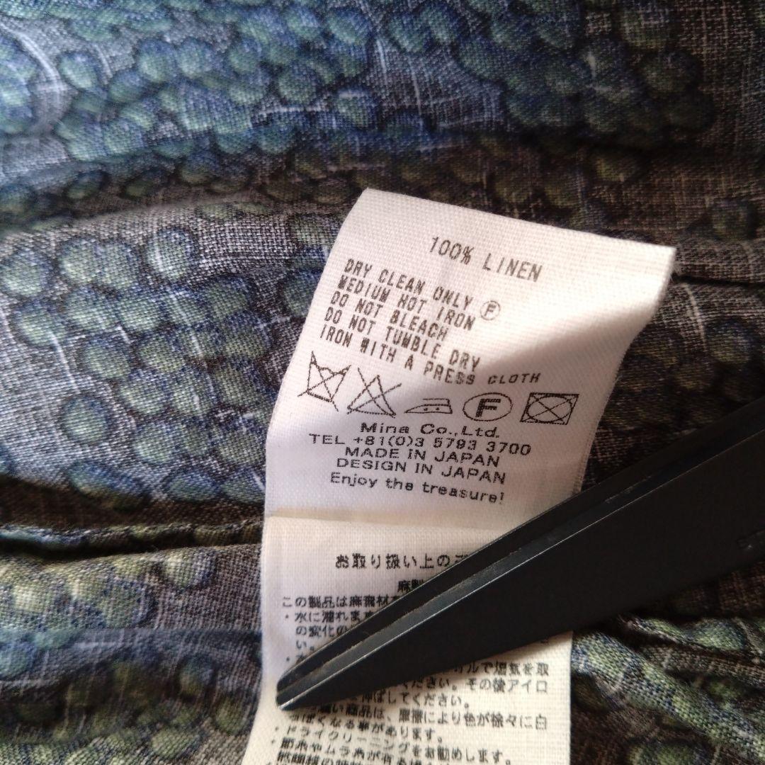 ミナペルホネン　 リネン100%　　　 ワンピース　羽織　カシュクール