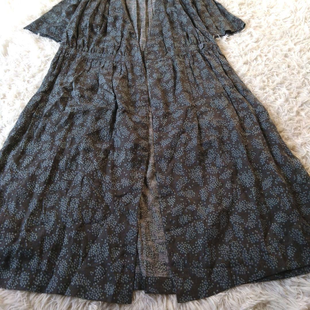 ミナペルホネン　 リネン100%　　　 ワンピース　羽織　カシュクール