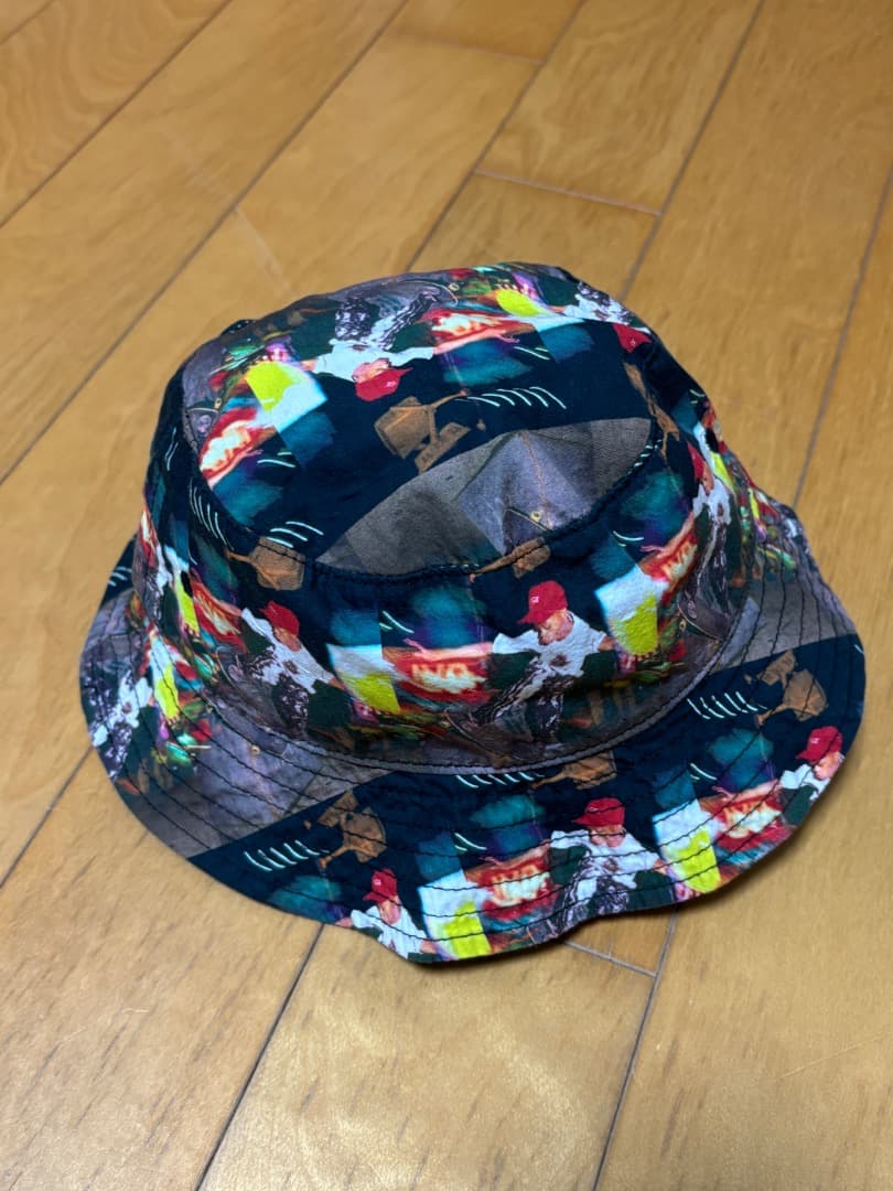 シュプリーム × コムデギャルソンシャツ バケットハット黒 M／L