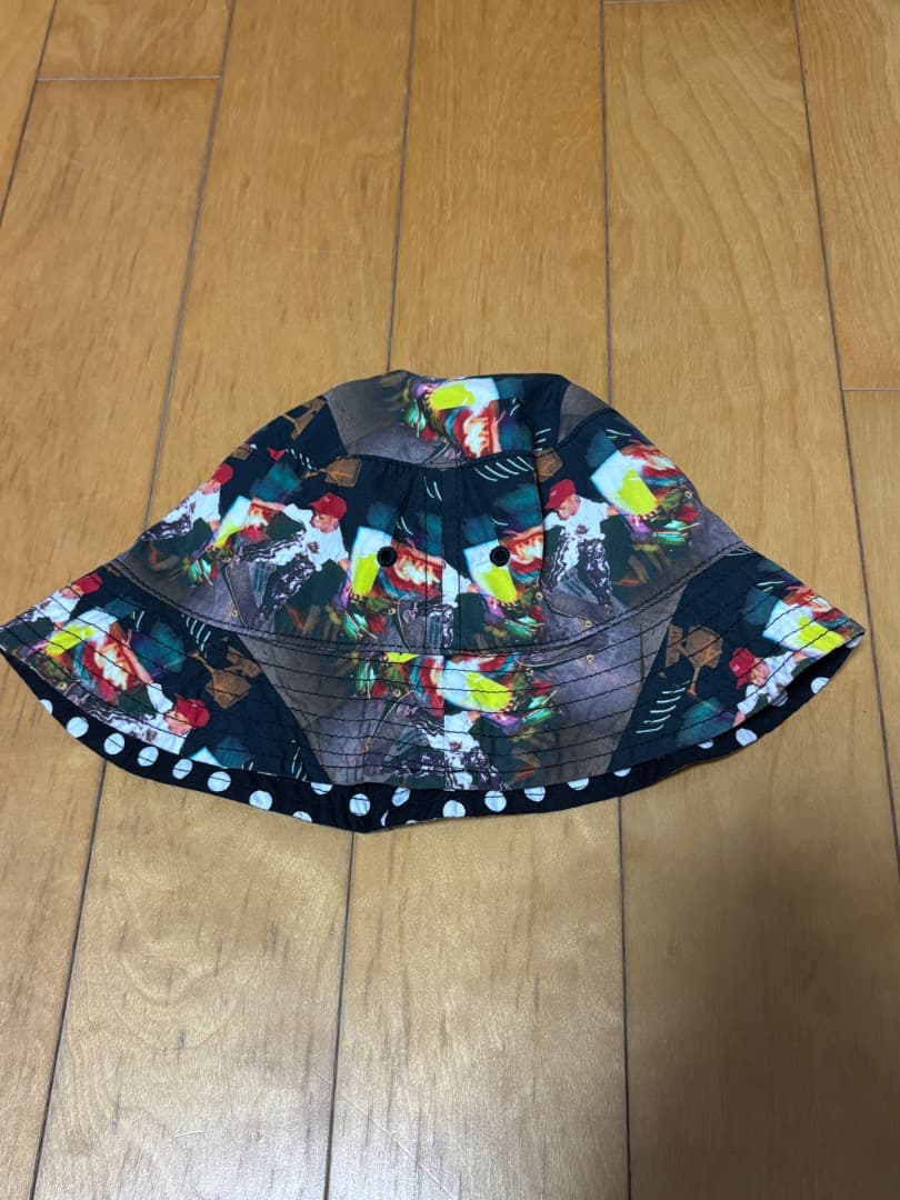 シュプリーム × コムデギャルソンシャツ バケットハット黒 M／L