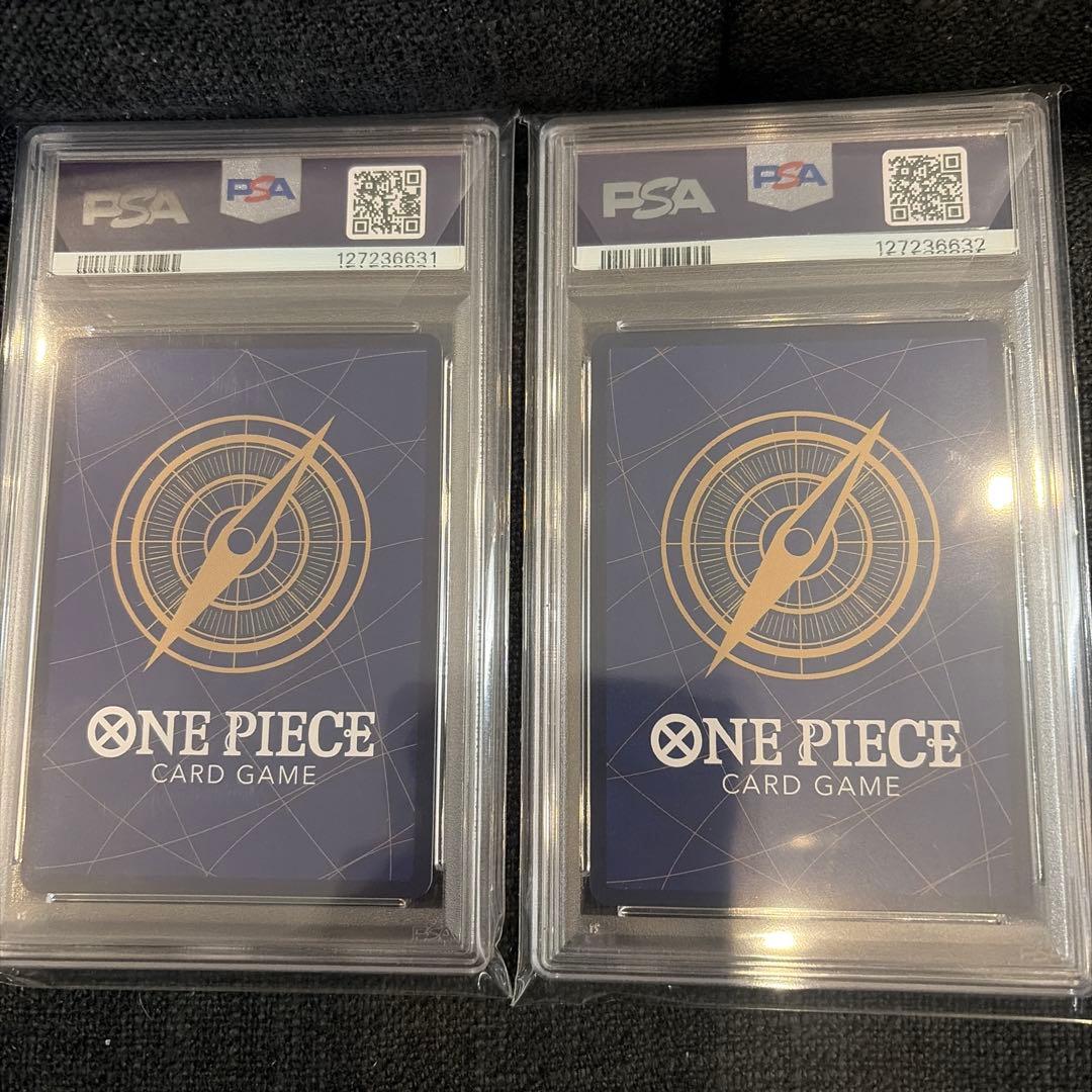 ワンピース　エース　ルフィ　ギア2 コミパラ　PSA10 連番