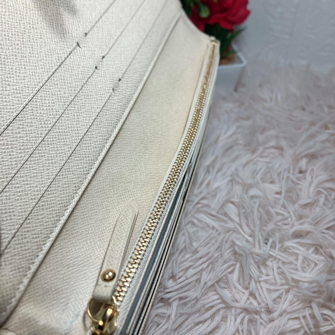 極美品 ルイヴィトン ダミエ アズール ポルトフォイユ アンソリット 長財布