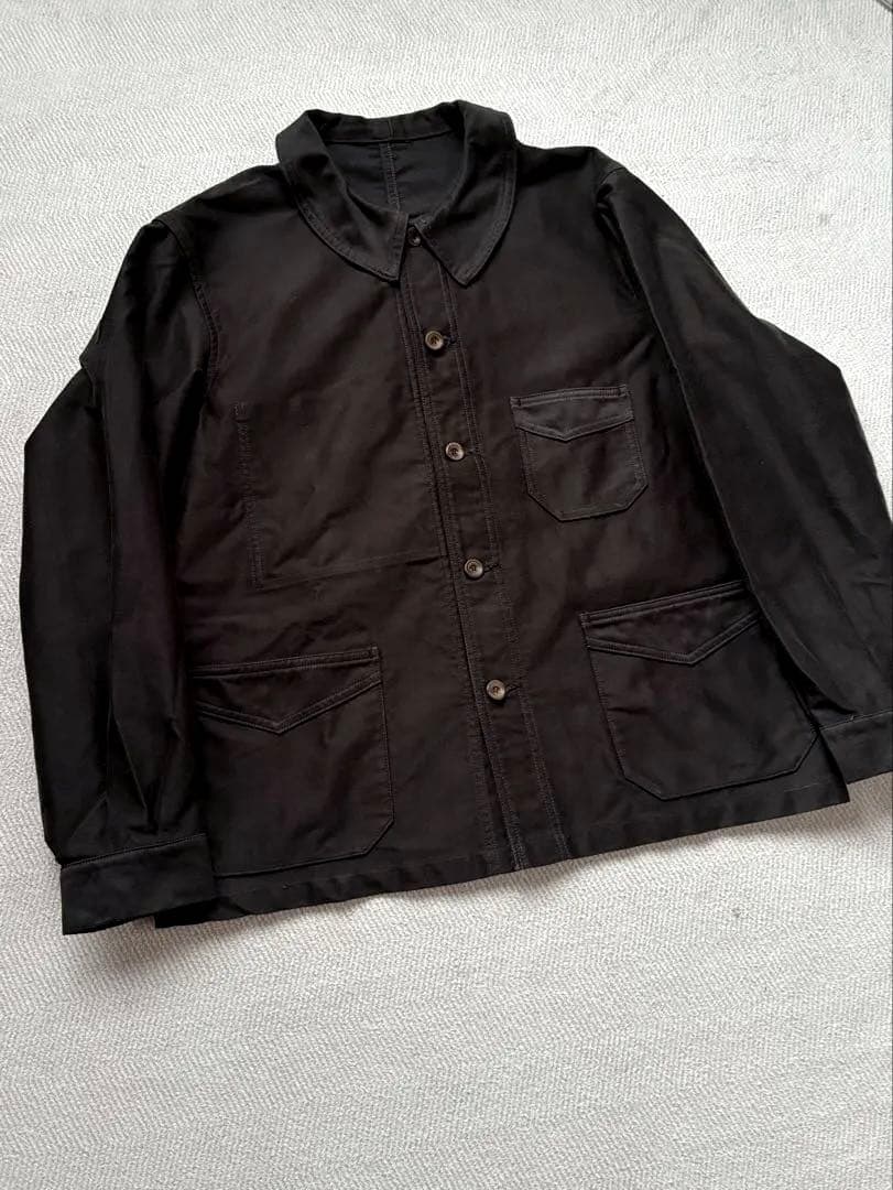 FOREMOST富山ブラックモールスキンジャケット　フォアモスト