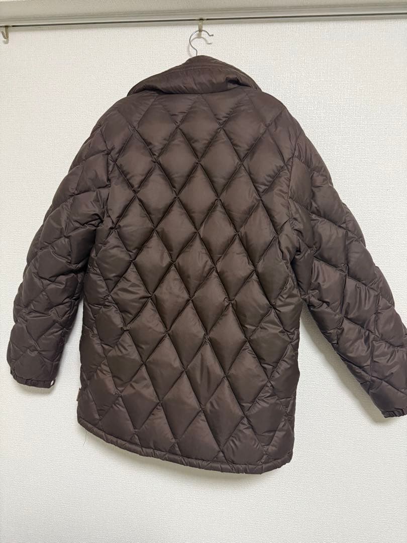 【美品】MONCLER ダウンジャケット　サイズ0 ダークブラウン