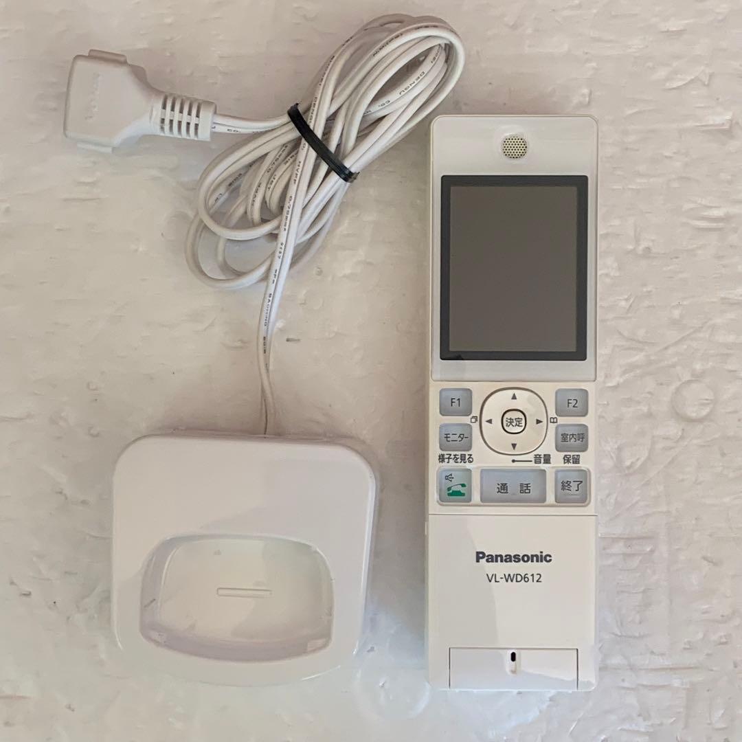 Panasonic VL-WD612 カメラドアホン ワイヤレスモニター 子機