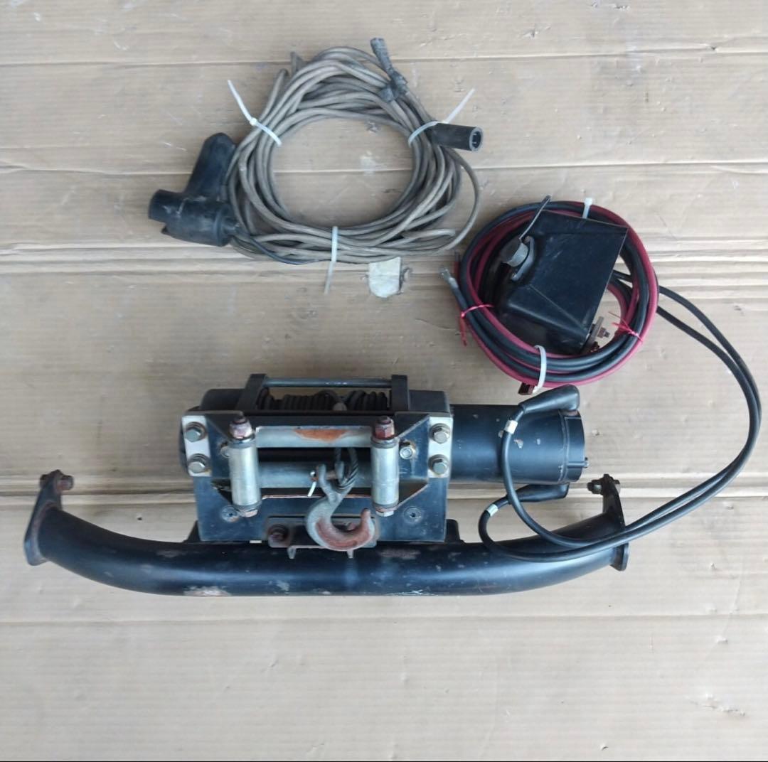 さ*ら様 希少 ジムニーja11 sj40T Z3500 ウインチ ワイヤー付き