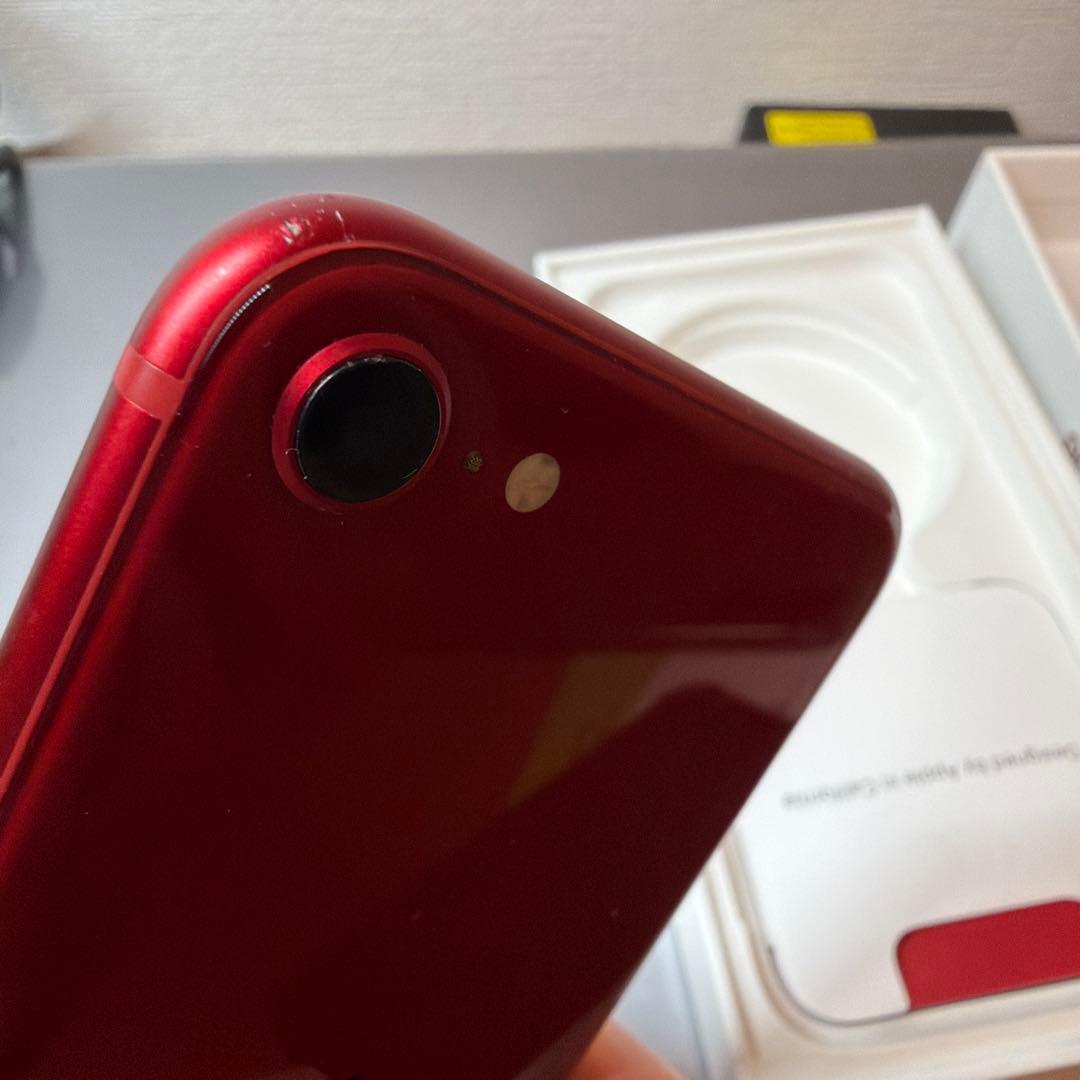 【美品】iPhone SE3 レッド　128 GB 本体　バッテリー83%