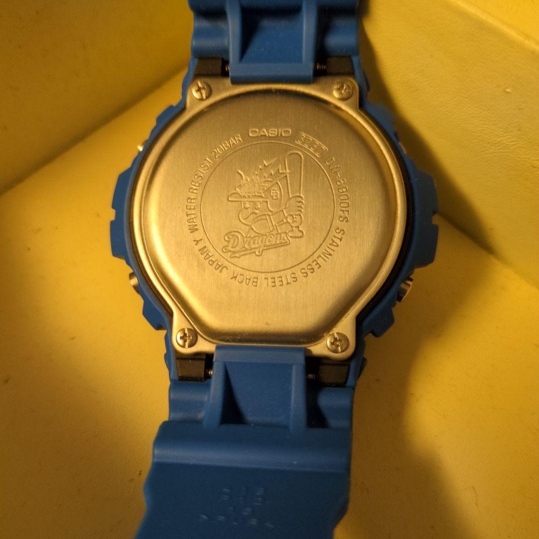 中日ドラゴンズ限定　G-SHOCK DW-6900 ブルー