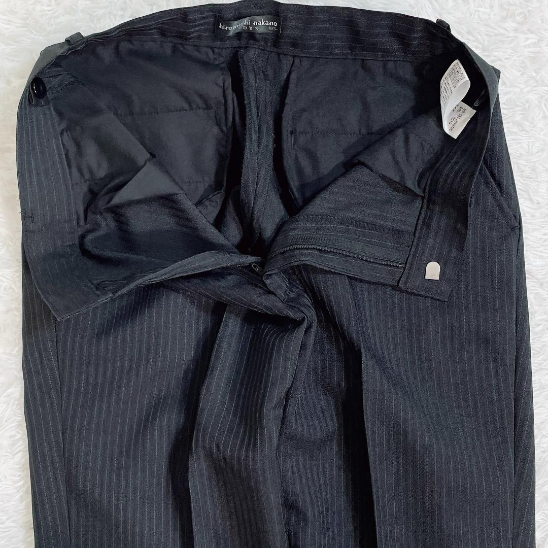 【美品】ヒロミチ ナカノ 男の子 黒 セットアップ 卒服5点セット 165cm