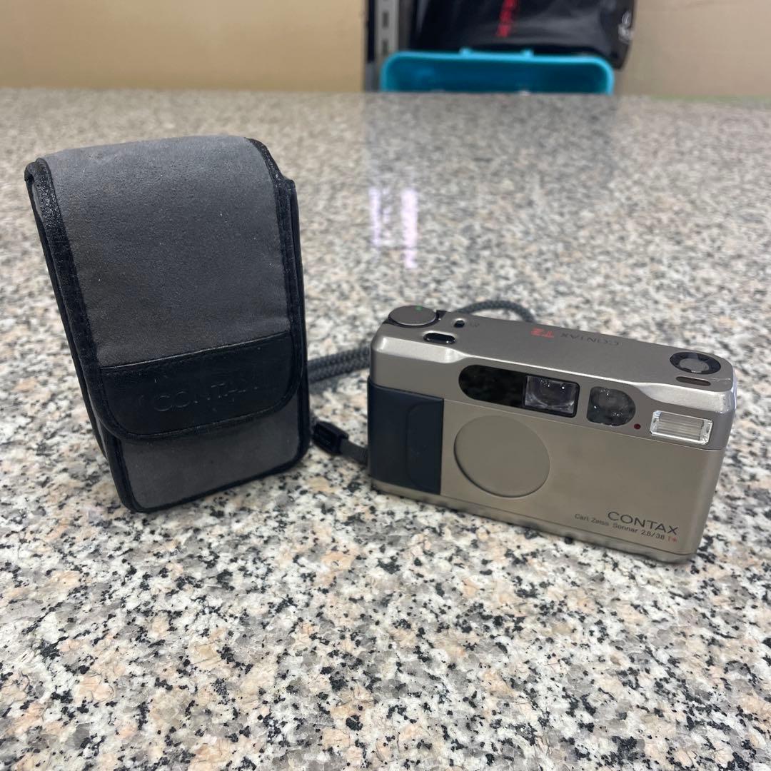 ラ*ん様 ★CONTAX T2 コンタック フィルムカメラ コンパクト ケース付