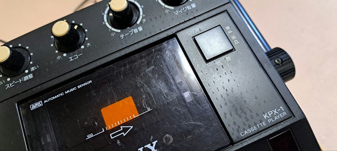 SONY KPX-1 カセットプレーヤー