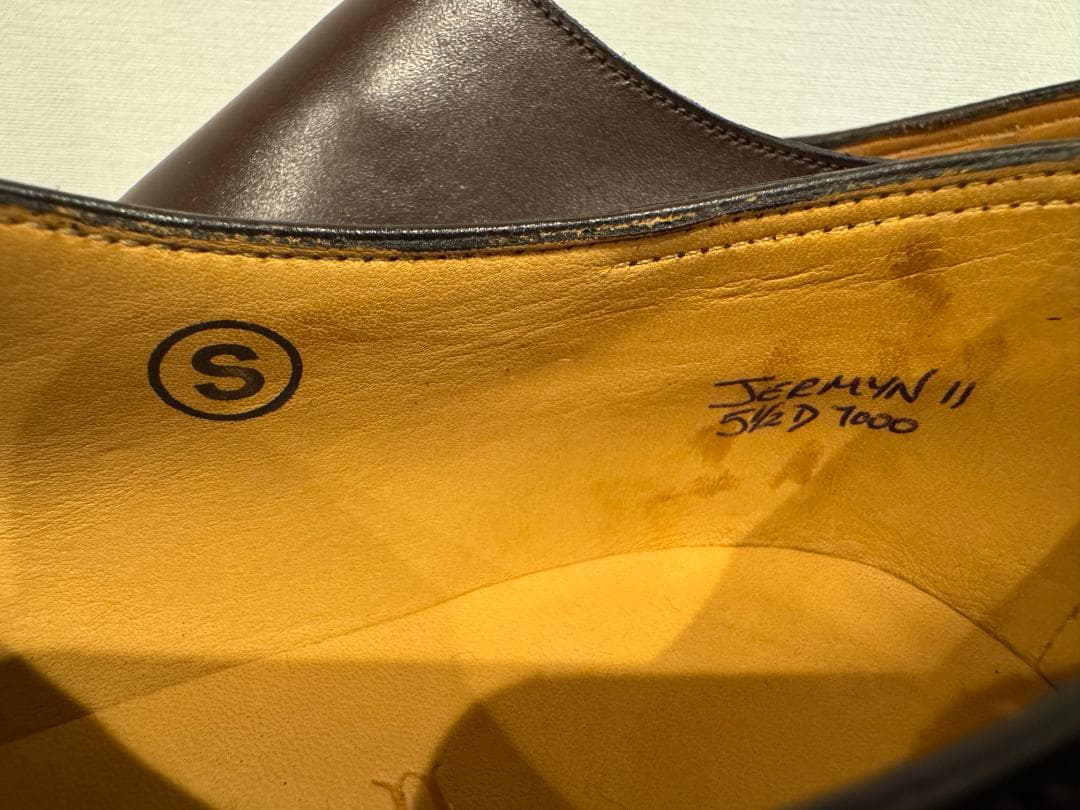 美品【ジョンロブ JOHN LOBB】JERMYN Ⅱ 5 1/2 D 7000