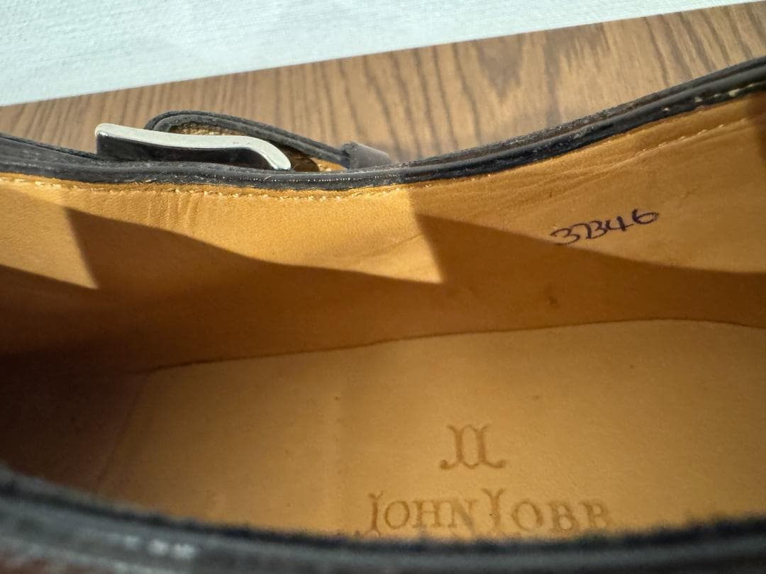 美品【ジョンロブ JOHN LOBB】JERMYN Ⅱ 5 1/2 D 7000