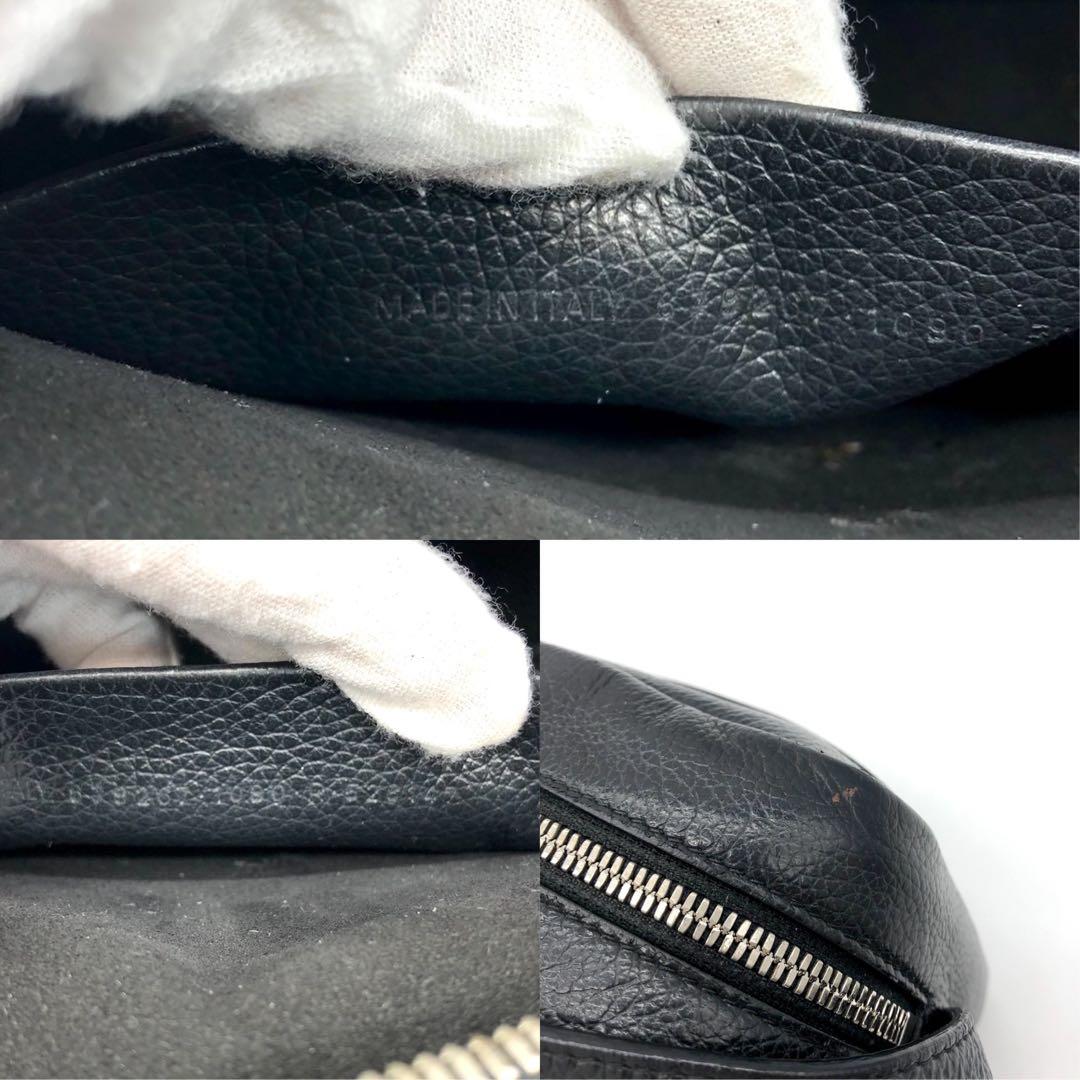 BALENCIAGA ショルダーバッグ　黒　レザー　エブリデイ　カメラバッグ