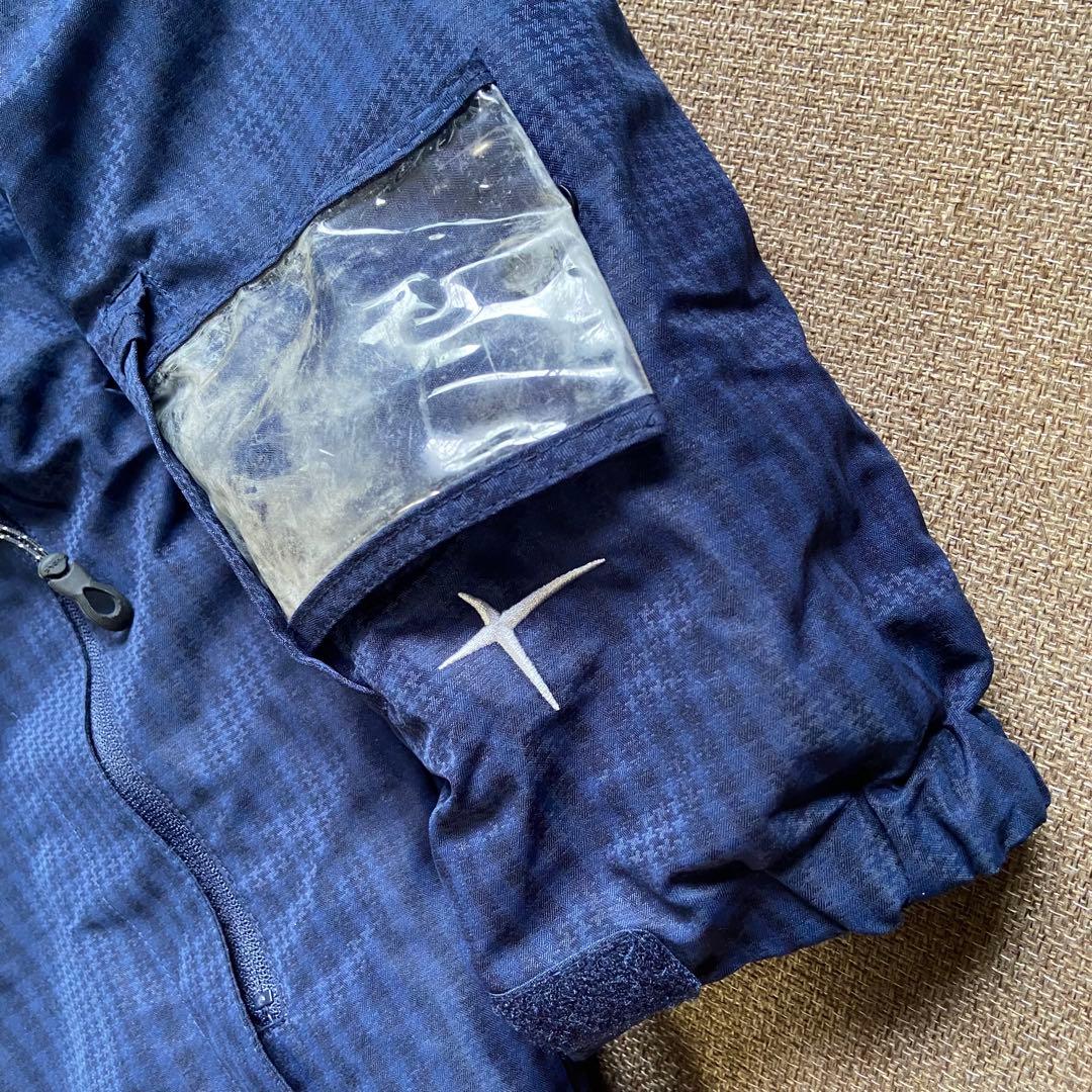 Phenix （フェニックス）160子供用スキーウェア ネイビー/赤