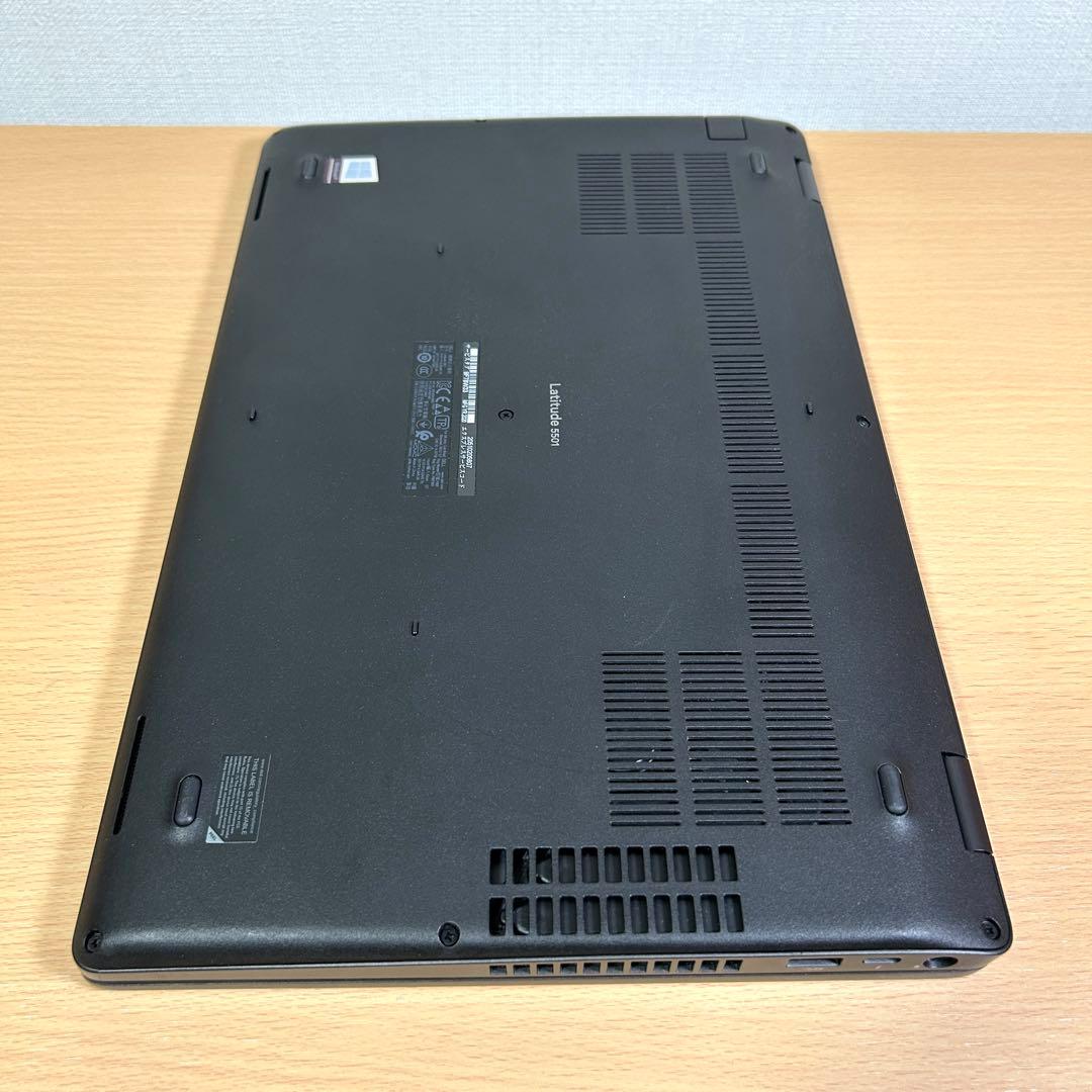 美品 DELL Latitude 5501 i7 512GB 16GB 15型