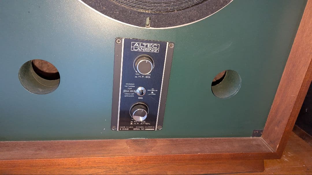 動作良好　ALTEC LANSING 604-8KS スピーカーペア アルテック