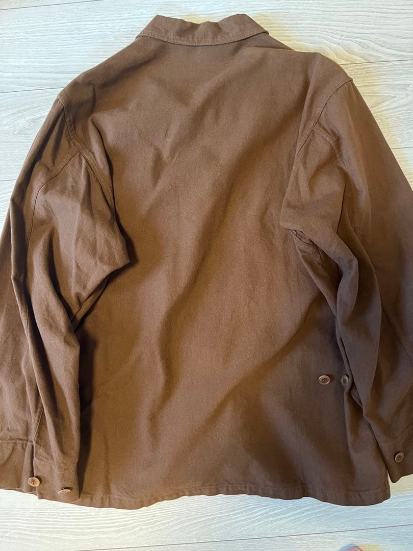 COMOLI B.D.U ジャケット サイズ3 ブラウン