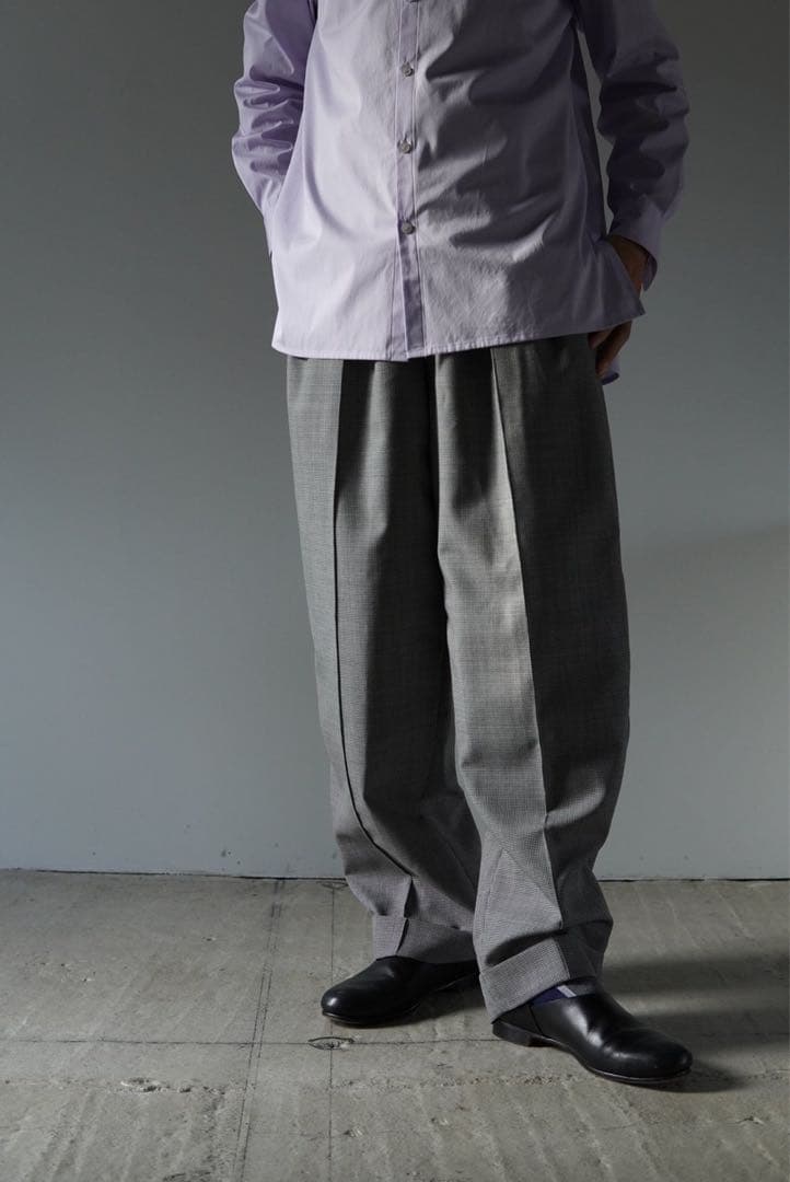 パンツ Omar Afridi 22ss PRESSED TROUSERS