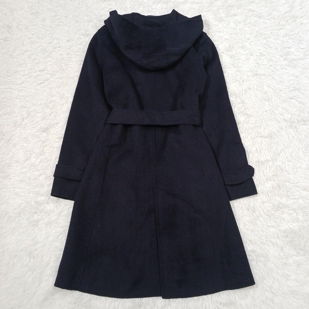 ✨極美品✨ポールスチュアート　カシミヤ混　フーデットコート　女優襟 6