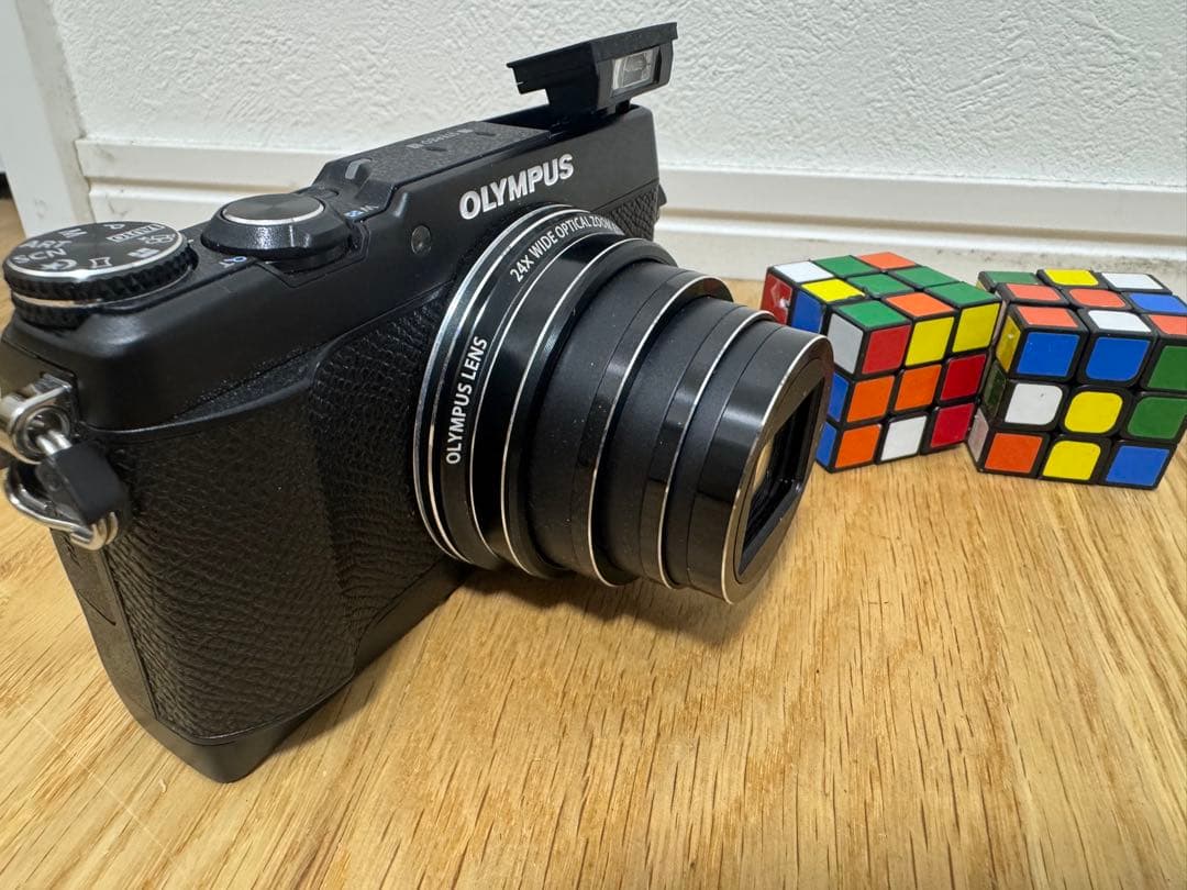 動作確認 OLYMPUS オリンパス STYLUS SH-3 ブラック