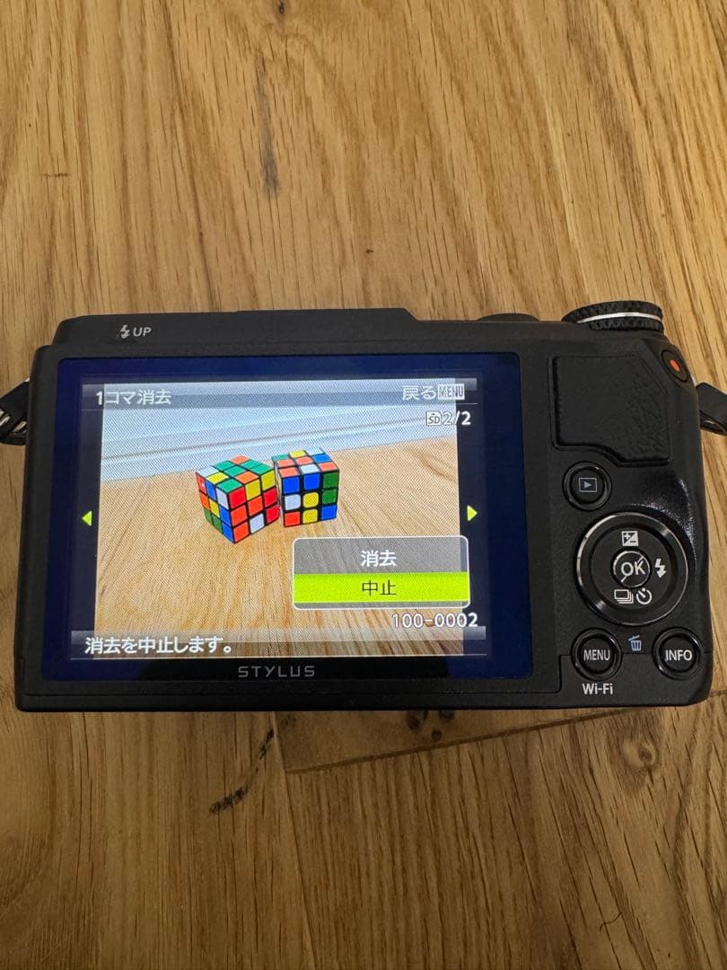 動作確認 OLYMPUS オリンパス STYLUS SH-3 ブラック