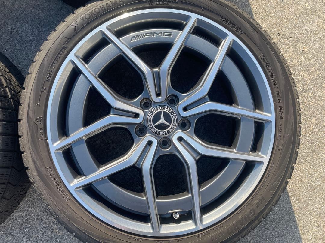 メルセデスベンツ・AMG ・E220d・スタッドレスタイヤ・発送たのメル便にて！